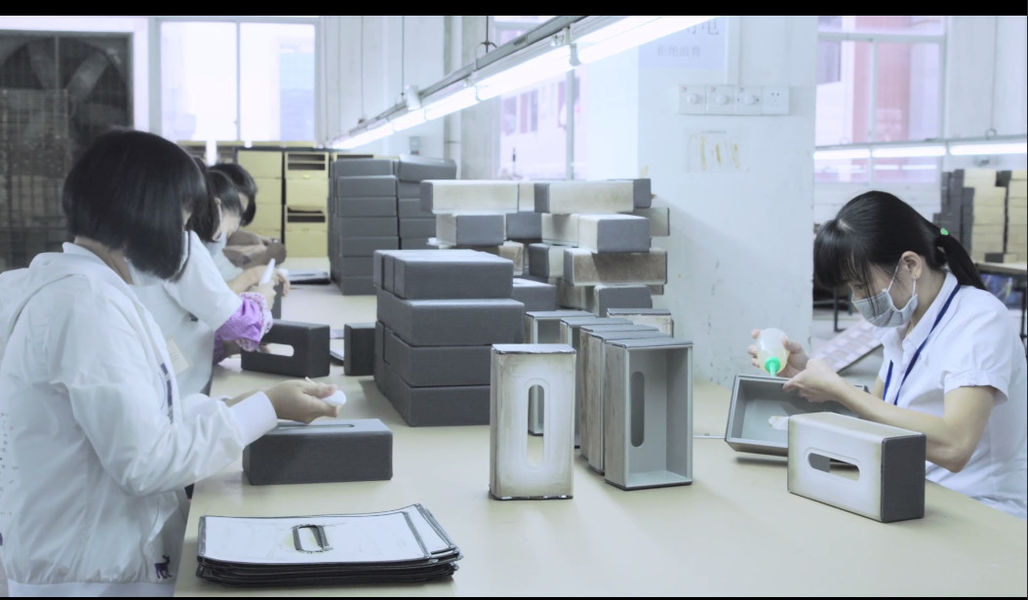 Shanghai PULV Hotel Supplies Co;Ltd manufacturer production line