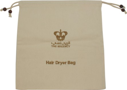 Environment Friendly Custom Hotel Bags Hotel Laundry Bag Natural Cotton 0