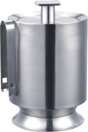 1L Stainless Steel Ice Bucket Ice Holder For BarGuestrooms Hotel 0