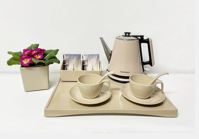 Eco-friendly Green Sustainable Hotel Guest Amenities Suppliers Tray Tea Leaf Box 0