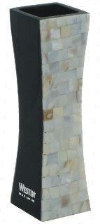 Pearl Shell Guest Room Supplies Resin Collection Amenity Tray Soap Dish Tower Tray 3