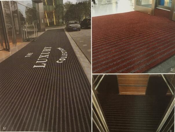 Tufted Cut Pile Entrance Door Mat Heavy Duty Brushing 9mm Thickness 0